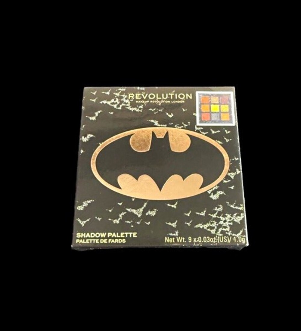 Revolution x DC Batman VEGAN 9 Shadow Palette NEW Discontinued 2021